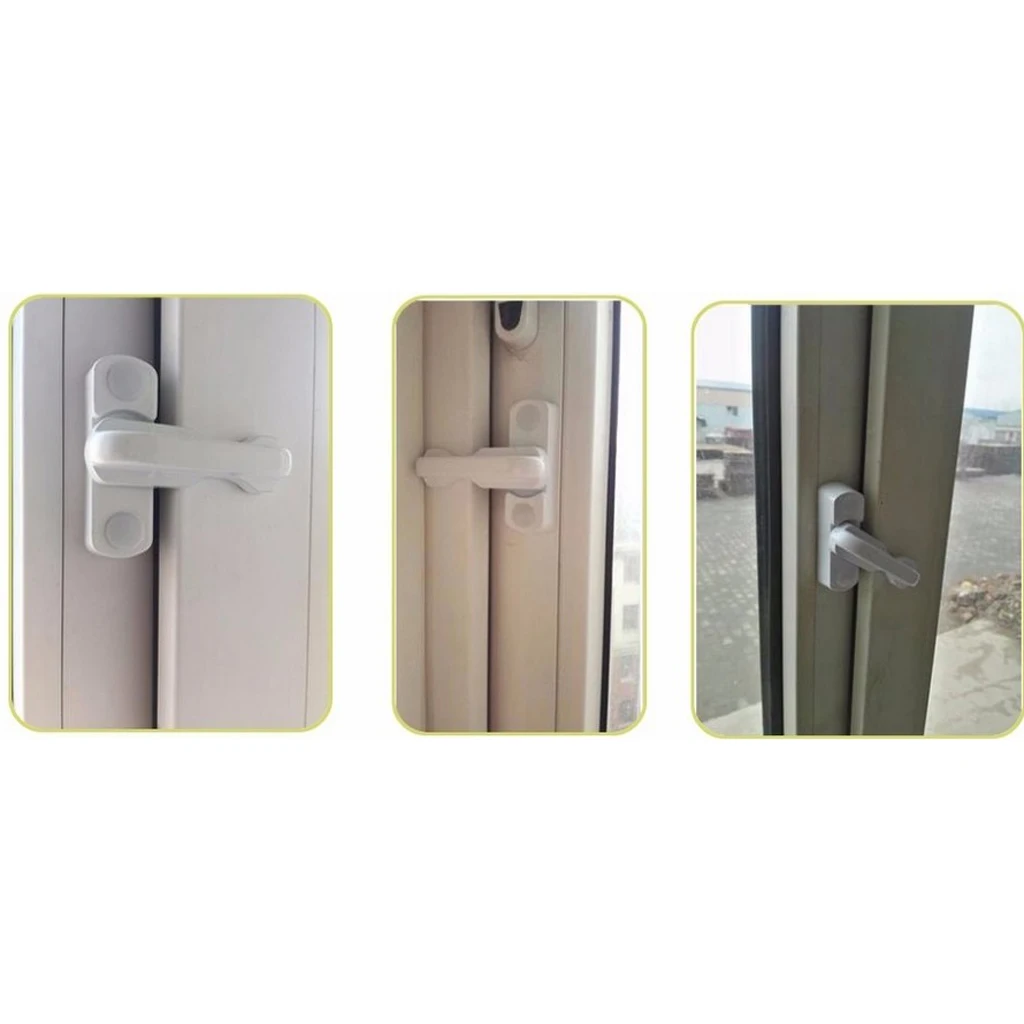 fityle Plastic T-lock Child Safe Security Window Door Sash Lock Safety Handle Latch
fityle Plastic T-lock Child Safe Security Window Door Sash Lock Safety Handle Latch