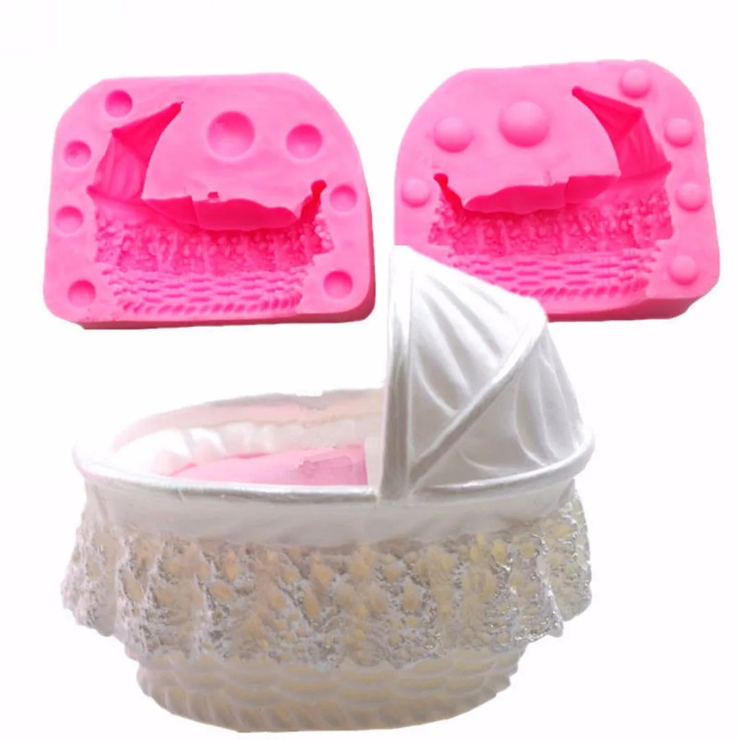 JX-LCLYL 3D Baby Bed Silicone Baking Sugarcraft Chocolate Soap Fondant Mold Cake Mould
JX-LCLYL 3D Baby Bed Silicone Baking Sugarcraft Chocolate Soap Fondant Mold Cake Mould