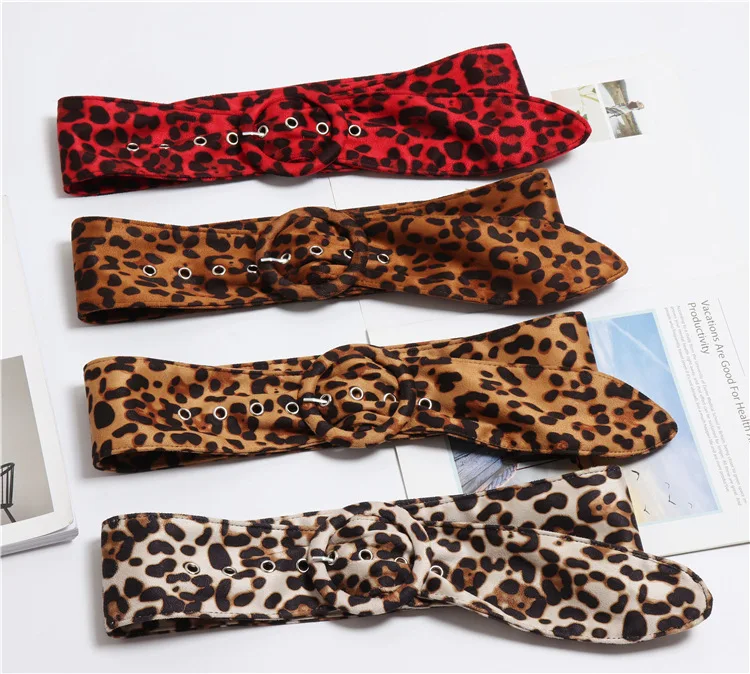 FANTASIC New Pattern Fashion Leopard Deerskin Circle Buckle Belt Collocation Loose Coat Waist for Women
FANTASIC New Pattern Fashion Leopard Deerskin Circle Buckle Belt Collocation Loose Coat Waist for Women