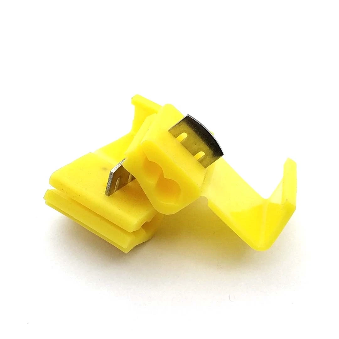 12-10 The Main Branch Fast No Broken Line Connector Wire Connecting Clamp Cable Connector Yellow
12-10 The Main Branch Fast No Broken Line Connector Wire Connecting Clamp Cable Connector Yellow