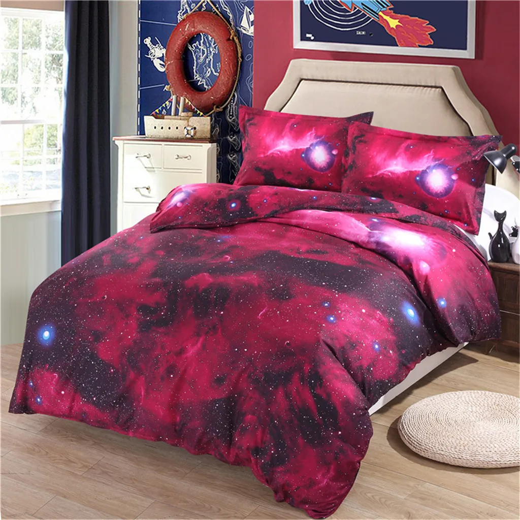 3d Starry Bedding Set Universe Outer Space Duvet Cover Set Pillowcases New Bed Elastic Band Soft Home Textile Bedding Set
3d Starry Bedding Set Universe Outer Space Duvet Cover Set Pillowcases New Bed Elastic Band Soft Home Textile Bedding Set