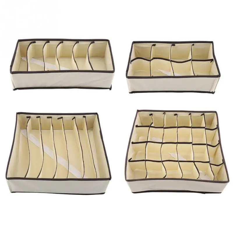 Portable Foldable Durable Divider Storage Box Case Container for Bra Closet Organizer Ropa Interior Organizador
Portable Foldable Durable Divider Storage Box Case Container for Bra Closet Organizer Ropa Interior Organizador