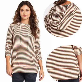 Women New Striped Hoodies Long Sleeve Hooded Hoodie Female Loose Pullover Sweat Jumper Sweatshirts Lady Casual Sweatshirt Hoody
Women New Striped Hoodies Long Sleeve Hooded Hoodie Female Loose Pullover Sweat Jumper Sweatshirts Lady Casual Sweatshirt Hoody