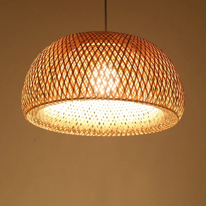 New Chinese Bamboo Hand Knitted Led Pendant Lights Living Room Hotel Restaurant Aisle Bedroom Study Light Fixtures Hanging Lamp
New Chinese Bamboo Hand Knitted Led Pendant Lights Living Room Hotel Restaurant Aisle Bedroom Study Light Fixtures Hanging Lamp