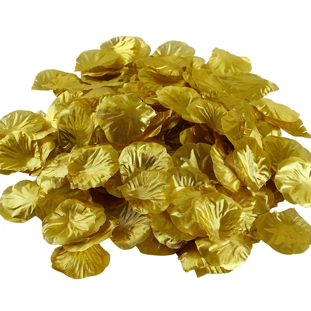 100pcs Fabric Artificial Flower Rose Petals for Romantic Wedding Party Decoration (Silver and Golden)
100pcs Fabric Artificial Flower Rose Petals for Romantic Wedding Party Decoration (Silver and Golden)