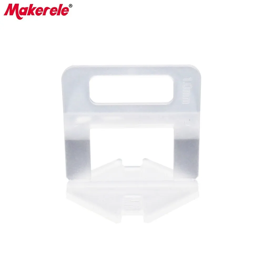 100pcs Tile Leveling System Clips Kit Wall Floor Tile Spacer Tiling Tool 1mm Transparent Disposable PVC Base
100pcs Tile Leveling System Clips Kit Wall Floor Tile Spacer Tiling Tool 1mm Transparent Disposable PVC Base