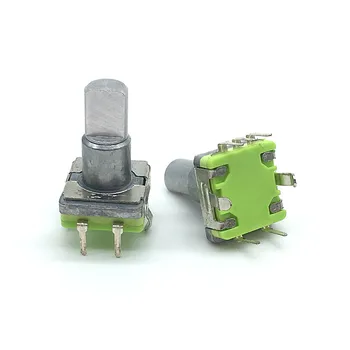 5pcs Rotary Encoder EC11 Without Push Button Turn Left or Right Self Reset Switch 5pin Plug-in Handle Length 15mm Half Shaft
5pcs Rotary Encoder EC11 Without Push Button Turn Left or Right Self Reset Switch 5pin Plug-in Handle Length 15mm Half Shaft
