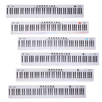 Waterproof Paper Anti-Dust 88 Key Piano Keyboard Finger Practice Guide Teaching Aid for Student Beginner Child Piano Keyboard
Waterproof Paper Anti-Dust 88 Key Piano Keyboard Finger Practice Guide Teaching Aid for Student Beginner Child Piano Keyboard