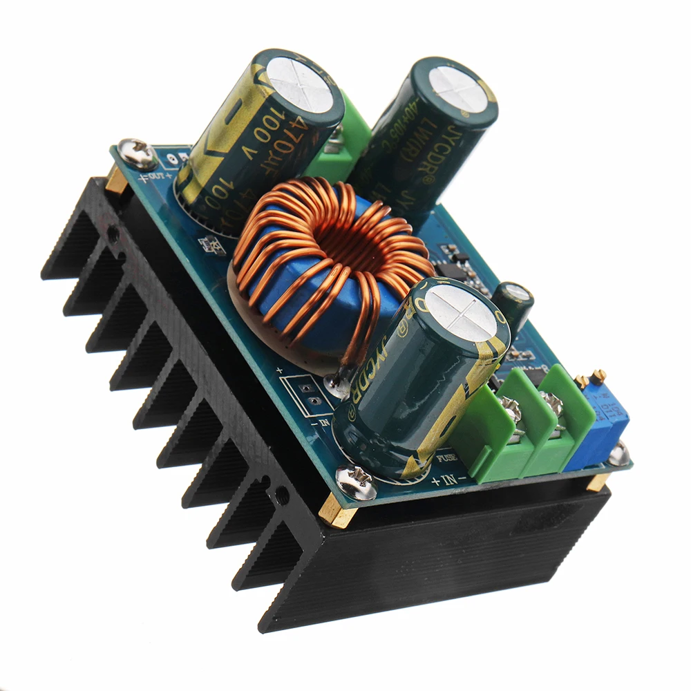 600W 12A DC 8V To 16 V Or DC 12V To 60V Adjustable Boost Converter Power Supply Board Step-Up Module
600W 12A DC 8V To 16 V Or DC 12V To 60V Adjustable Boost Converter Power Supply Board Step-Up Module