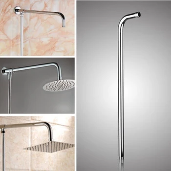 G1/2" 150-520mm Stainless Steel Shower Head Extra Tube Chrome Shower Arm For Sprayer Bathroom Spray Nozzle Extension Pipe
G1/2" 150-520mm Stainless Steel Shower Head Extra Tube Chrome Shower Arm For Sprayer Bathroom Spray Nozzle Extension Pipe
