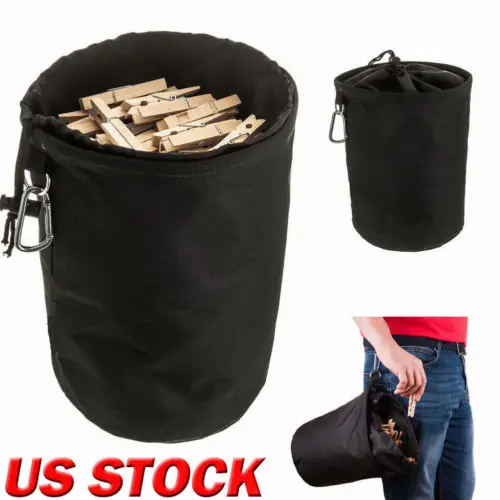Black color Multifunctional Large Peg Bag Clothes Pin Sack Laundry Storage Container with Hanging Hook
Black color Multifunctional Large Peg Bag Clothes Pin Sack Laundry Storage Container with Hanging Hook