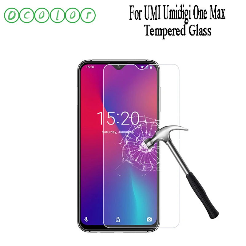 Ocolor для UMI Umidigi One Max Защитная пленка экрана из закаленного стекла сменная Phone |