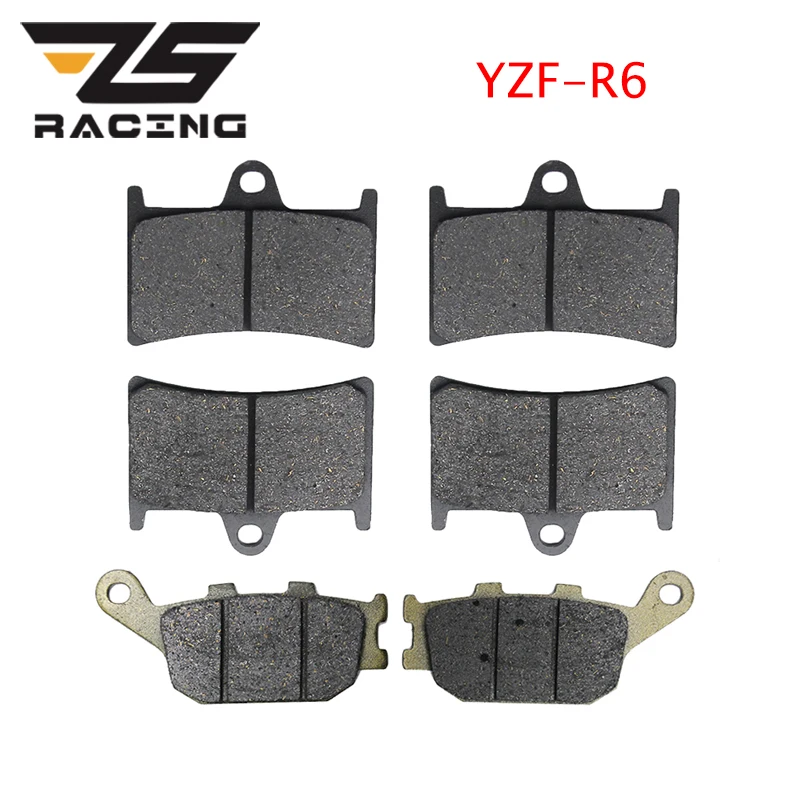 ZS Racing Motorcycle Brake Pad Set For Yamaha YZF-R6 2003 2004 2005 2006 2007 2008 2009 2010 2011 2012 2013 Front& Rear Disc Pad
ZS Racing Motorcycle Brake Pad Set For Yamaha YZF-R6 2003 2004 2005 2006 2007 2008 2009 2010 2011 2012 2013 Front& Rear Disc Pad