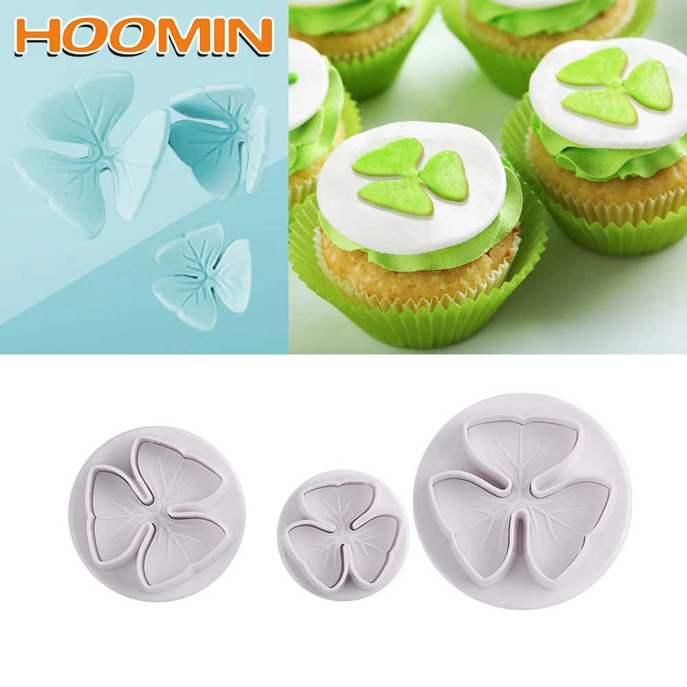 HOOMIN Clover Chocolate Cookie Mould Oxalis Shape Plunger Fondant Mold DIY Cake Decorating Tools Sugarcraft Cutter 3pcs/set
HOOMIN Clover Chocolate Cookie Mould Oxalis Shape Plunger Fondant Mold DIY Cake Decorating Tools Sugarcraft Cutter 3pcs/set
