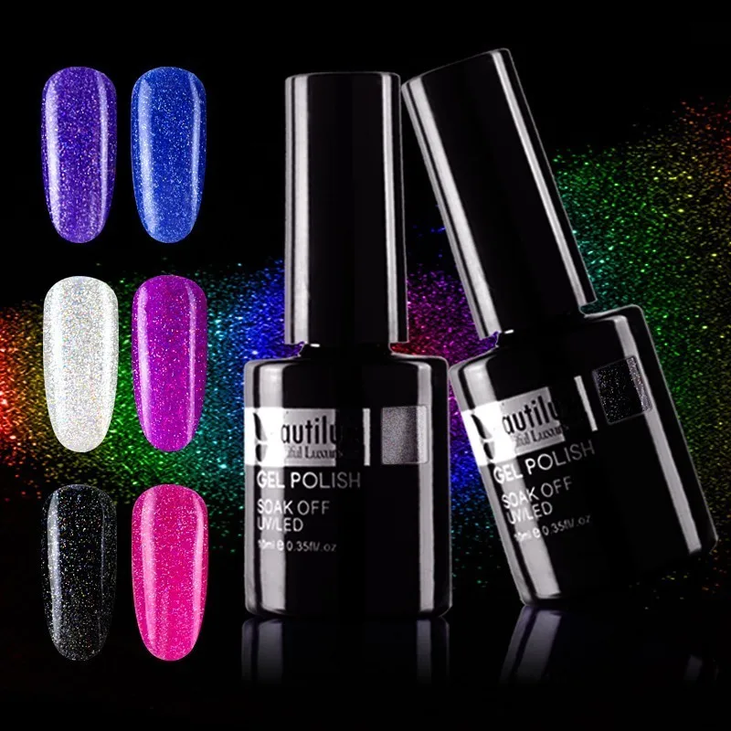 Beautilux 1pc Rainbow Holograhic Sparkling Color Nail Gel Polish Nails Art Polish Nail Lacquer Varnish Esmalte 10ml
Beautilux 1pc Rainbow Holograhic Sparkling Color Nail Gel Polish Nails Art Polish Nail Lacquer Varnish Esmalte 10ml