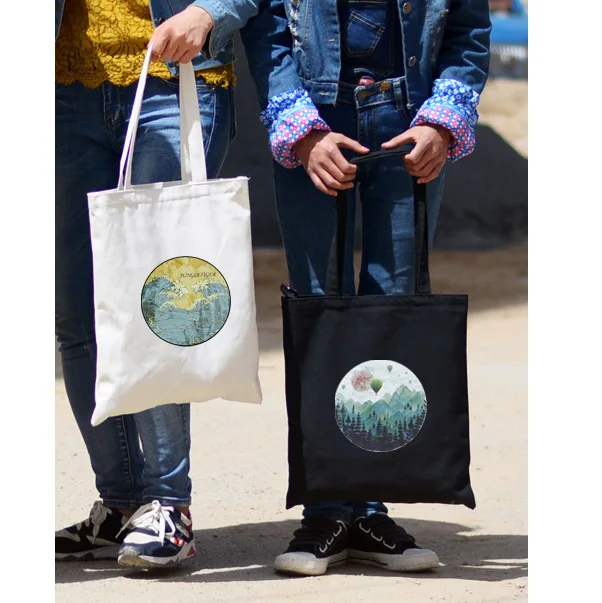High-Quality Women Men Handbags Canvas casual Tote bags Reusable Cotton grocery High capacity Shopping handbag
High-Quality Women Men Handbags Canvas casual Tote bags Reusable Cotton grocery High capacity Shopping handbag