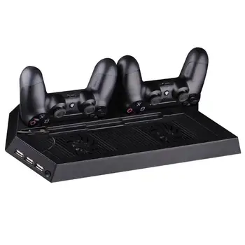USB Gamepad Charging Bracket Stand for PS4 with 2 Controller Charging Dock Game Cooling Station Vertical Stand for PlayStation 4
USB Gamepad Charging Bracket Stand for PS4 with 2 Controller Charging Dock Game Cooling Station Vertical Stand for PlayStation 4