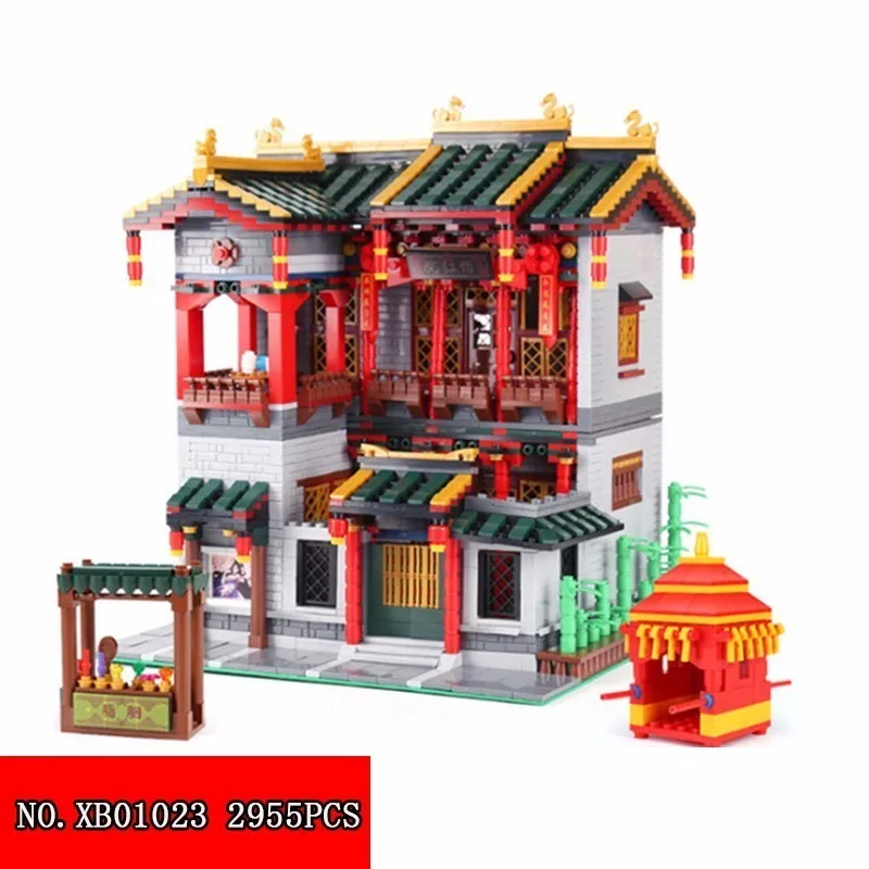 2955pcs Xb01023 New Pattern The Chinese People Street Correct Through Bank Small Grain Assembling Building Blocks Model Toys
2955pcs Xb01023 New Pattern The Chinese People Street Correct Through Bank Small Grain Assembling Building Blocks Model Toys