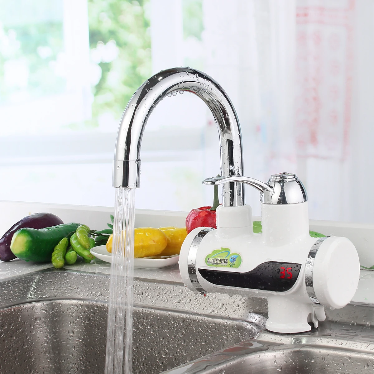 Xueqin Instant Water Heater LED Digital Tankless Bathroom Faucet Tap Mixer Tap Hot Water Crane Faucets Electric Tap AU Plug
Xueqin Instant Water Heater LED Digital Tankless Bathroom Faucet Tap Mixer Tap Hot Water Crane Faucets Electric Tap AU Plug