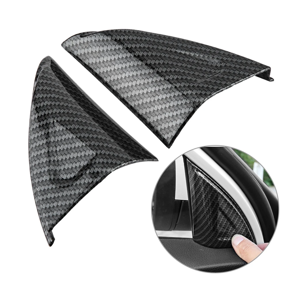 2pcs/set Carbon Fiber Color Car Door Window Triangle Cover Trim Decorative Sticker for MG ZS 2017-2018 Car styling
2pcs/set Carbon Fiber Color Car Door Window Triangle Cover Trim Decorative Sticker for MG ZS 2017-2018 Car styling