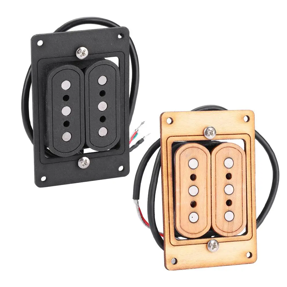 Prewired 3 String Humbucker Pickup Input Jack for Cigar Box Guitar PartsAccessories
Prewired 3 String Humbucker Pickup Input Jack for Cigar Box Guitar PartsAccessories