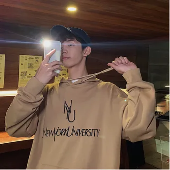 Spring New Hoodies Men Fashion Letter Embroidery Casual Hooded Pullover Man Streetwear Hip Hop Loose Sweatshirt Male Hoody
Spring New Hoodies Men Fashion Letter Embroidery Casual Hooded Pullover Man Streetwear Hip Hop Loose Sweatshirt Male Hoody