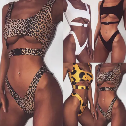 Sexy Womens Leopard One-piece Swimming Costume Swimsuit Ladies Summer Padded Beachwear Swimwear Push Up Monokini Bathing Suit
Sexy Womens Leopard One-piece Swimming Costume Swimsuit Ladies Summer Padded Beachwear Swimwear Push Up Monokini Bathing Suit