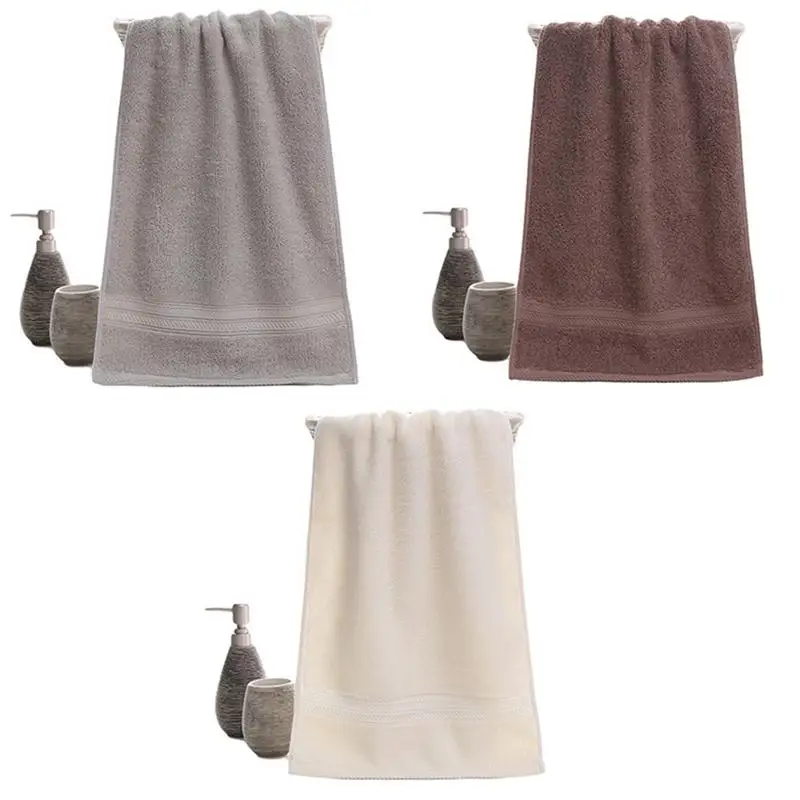 Solid Color Towel 34x75cm 32 Strands Of Cotton Thickening Jacquard Satin Custom Gift Health Absorbent Towel For Products
Solid Color Towel 34x75cm 32 Strands Of Cotton Thickening Jacquard Satin Custom Gift Health Absorbent Towel For Products