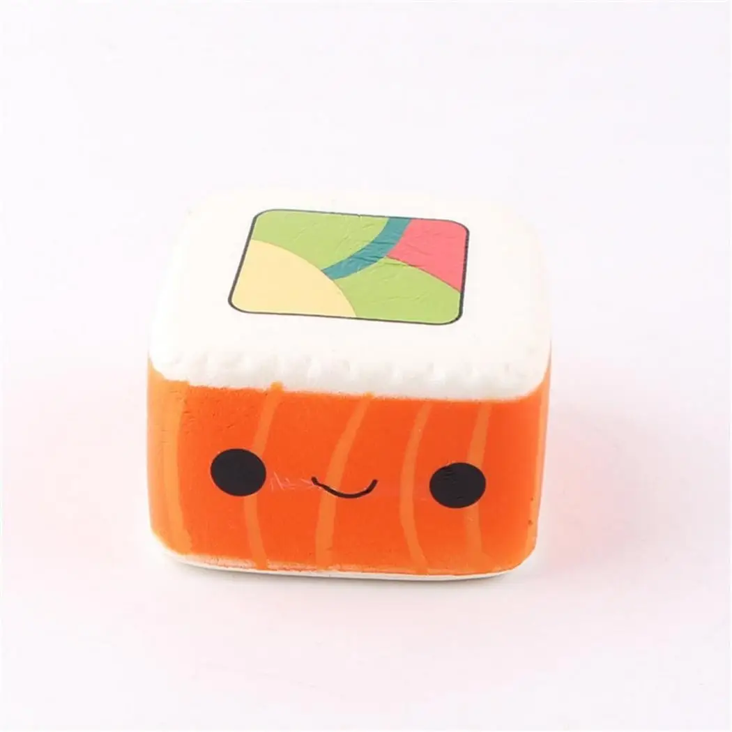 

Sushi Shape Slow Rising Squishies Scented Cute Squishy 1 pcs Toys Squeeze Kids/Adults Reliever Charm Toy