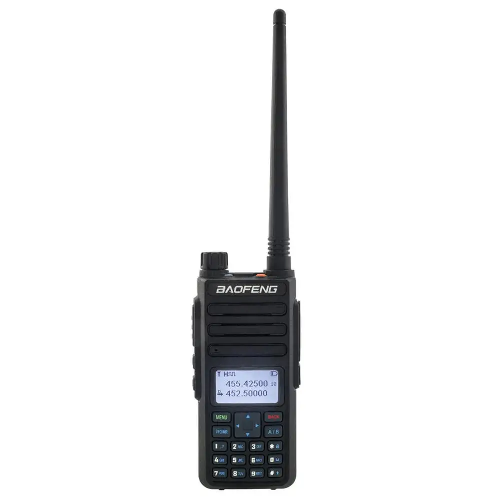 Hand Portable Dual Band DMR Digital Radio Walkie Talkie Power Lighting Function Motorola Hynanda Compatible Black With Antenna
Hand Portable Dual Band DMR Digital Radio Walkie Talkie Power Lighting Function Motorola Hynanda Compatible Black With Antenna