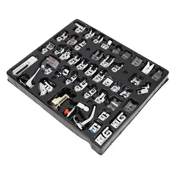 45Pcs For Brother Singer Janom Multifunction Domestic Sewing Machine Braiding Blind Stitch Darning Presser Foot Feet Kit Set
45Pcs For Brother Singer Janom Multifunction Domestic Sewing Machine Braiding Blind Stitch Darning Presser Foot Feet Kit Set