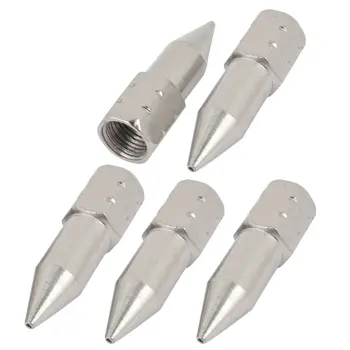 5 x 9mm Female Thread Diameter 9mm Conic Grease Gun Nozzle Coupling Silver Color
5 x 9mm Female Thread Diameter 9mm Conic Grease Gun Nozzle Coupling Silver Color