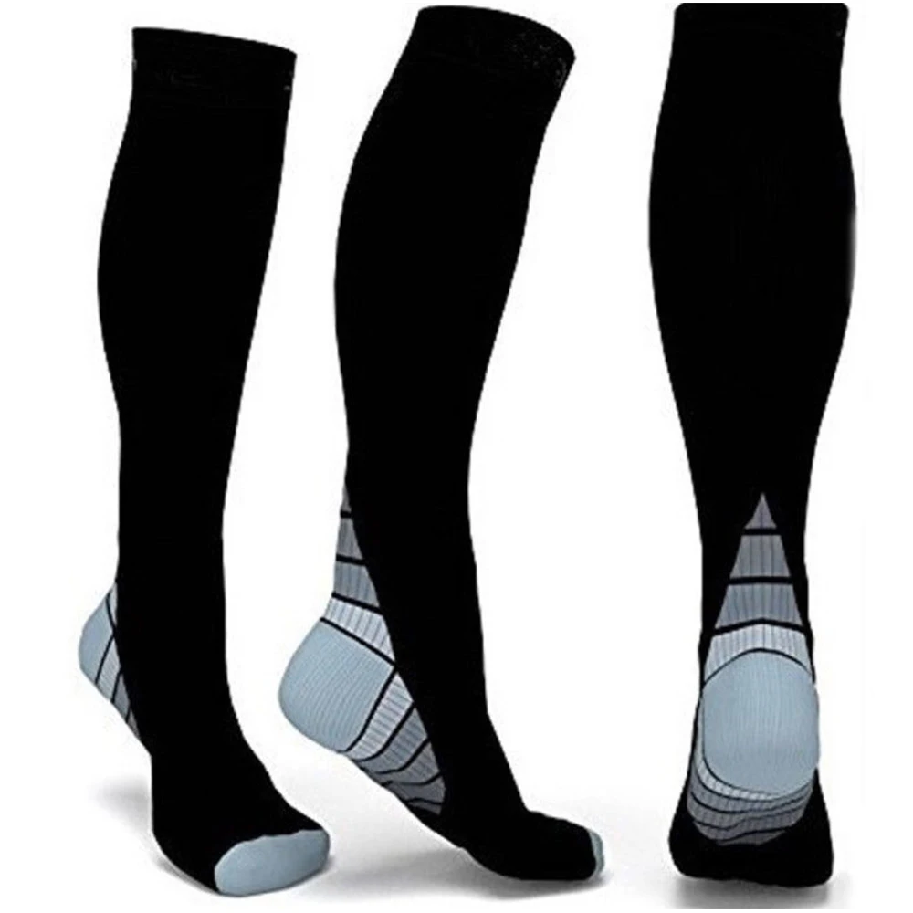 1 Pair Compression Socks For Varicose Veins Women Men Sports Medical Veins Leg Relief Pain Knee High Elastic Stockings
1 Pair Compression Socks For Varicose Veins Women Men Sports Medical Veins Leg Relief Pain Knee High Elastic Stockings