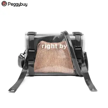 Transparent Crossbody Bags Women Straw Drawstring Clutch Flap Messenger Handbags Women Shoulder Bag
Transparent Crossbody Bags Women Straw Drawstring Clutch Flap Messenger Handbags Women Shoulder Bag
