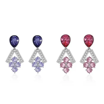 Fashion Jewelry Unique Design 925 Sterling Silver Crystals From Swarovski Grape Beaded Pop Dangle Earrings Wholesale
Fashion Jewelry Unique Design 925 Sterling Silver Crystals From Swarovski Grape Beaded Pop Dangle Earrings Wholesale