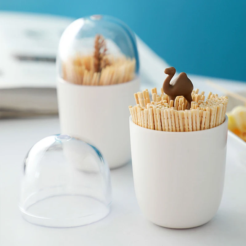 Creative 3D Cartoon Plastic Toothpick Holder / Dining Room PP Lovely Tree Toothpick Dispenser / Cotton Swab Holder
Creative 3D Cartoon Plastic Toothpick Holder / Dining Room PP Lovely Tree Toothpick Dispenser / Cotton Swab Holder