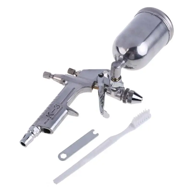 Magic Spray Gun Sprayer AirBrush Paint Alloy Painting Tool 125ml Gravity Feeding Air brush Penumatic Furniture For Painting Cars
Magic Spray Gun Sprayer AirBrush Paint Alloy Painting Tool 125ml Gravity Feeding Air brush Penumatic Furniture For Painting Cars