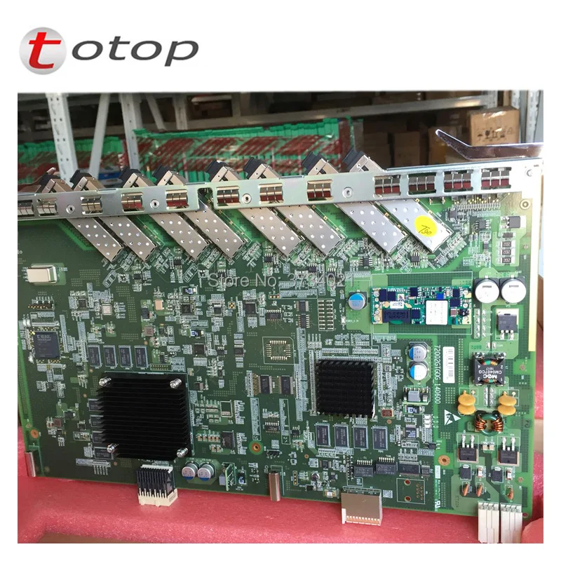 ZTE GTGO 8 port board with 8pcs C++ SFP modules used for ZXA10 C300 C320 GPON OLT, Tablero ZTE GTGO
ZTE GTGO 8 port board with 8pcs C++ SFP modules used for ZXA10 C300 C320 GPON OLT, Tablero ZTE GTGO