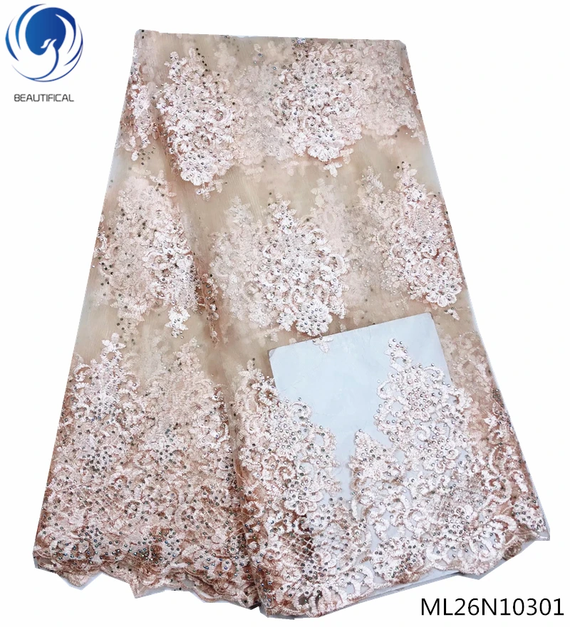 BEAUTIFICAL 2019 nigerian lace fabric stones quality french tulle mesh fabric embroidery french lace ML26N103
BEAUTIFICAL 2019 nigerian lace fabric stones quality french tulle mesh fabric embroidery french lace ML26N103