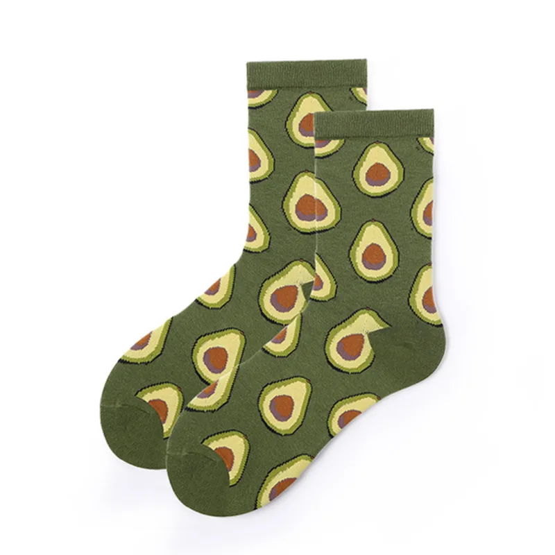 Men Socks Cute Fashion Novelty Printing Cartoon Avocado Funny Casual Cotton Female Hosiery Green Streetwear Hip Hop Harajuku
Men Socks Cute Fashion Novelty Printing Cartoon Avocado Funny Casual Cotton Female Hosiery Green Streetwear Hip Hop Harajuku