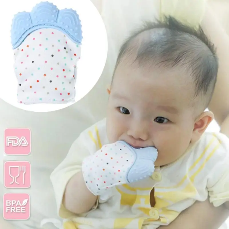 Silicone Teether Baby Pacifier Gloves Teething Chewable Charm Nursing Gift Teether Beads Infant Give Up Sucking Fingers Mittens
Silicone Teether Baby Pacifier Gloves Teething Chewable Charm Nursing Gift Teether Beads Infant Give Up Sucking Fingers Mittens