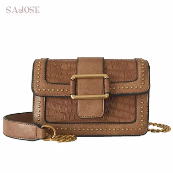 Crossbody Bag For Girls Vintage PU Leather Handbags Women Bag Famous Designer Ladies Shoulder Messenger Bags Fashion Stone Flap
Crossbody Bag For Girls Vintage PU Leather Handbags Women Bag Famous Designer Ladies Shoulder Messenger Bags Fashion Stone Flap