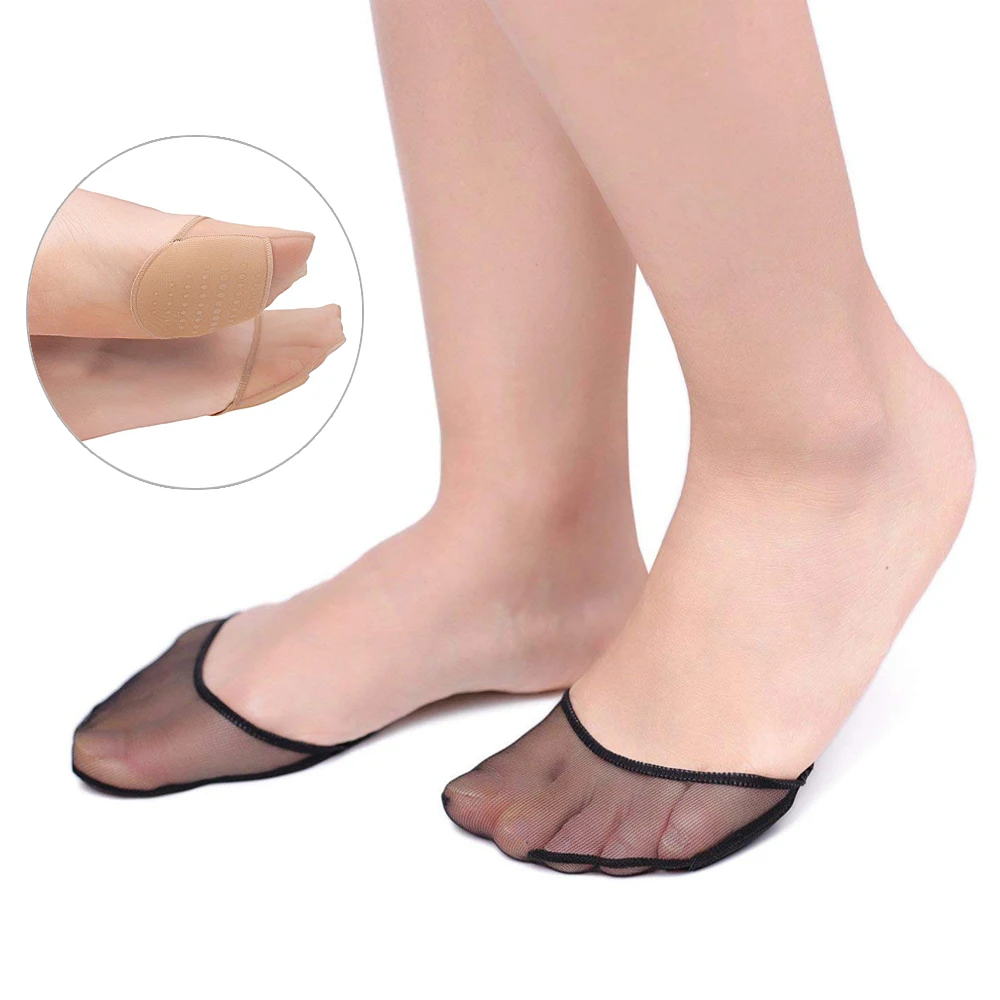 1/2 Pairs High Heels Cushion Anti-Slip Silicone Dotted Invisible Forefoot Insole Pad Front Heel Socks
1/2 Pairs High Heels Cushion Anti-Slip Silicone Dotted Invisible Forefoot Insole Pad Front Heel Socks