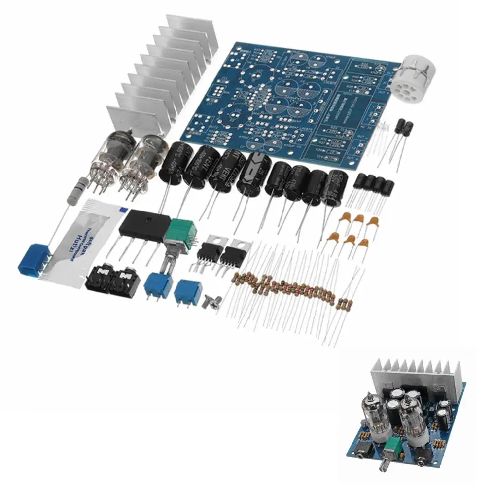 LEORY Loose Parts DIY Hifi 6j1 Electron Tube Front Pushing Lm1875t Tube Power Digital Amplifier Board
LEORY Loose Parts DIY Hifi 6j1 Electron Tube Front Pushing Lm1875t Tube Power Digital Amplifier Board