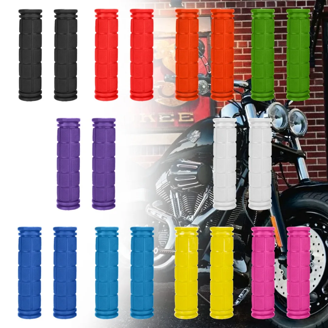 Motorcycle Grips New Pair Anti-Slip Soft Rubber Handlebar 22mm Scooter Bicycle Hand Grips For Kawasaki for Honda
Motorcycle Grips New Pair Anti-Slip Soft Rubber Handlebar 22mm Scooter Bicycle Hand Grips For Kawasaki for Honda
