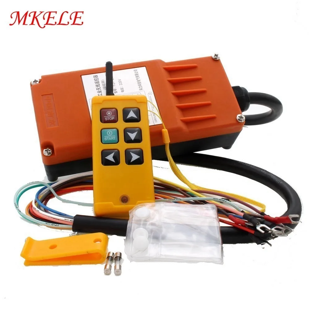 6 Keys Control Industrial Remote Controller MKLTS-6 Hoist Crane Control Lift Crane 1 Transmitter + 1 Receiver DC12V 24V
6 Keys Control Industrial Remote Controller MKLTS-6 Hoist Crane Control Lift Crane 1 Transmitter + 1 Receiver DC12V 24V
