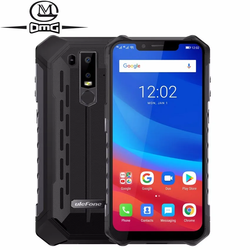 Ulefone Armor 6 IP69K Waterproof 4G Smartphone NFC Face ID Android 8.1 6.2" Octa Core 6GB+128GB Wireless Charge Mobile Phone
Ulefone Armor 6 IP69K Waterproof 4G Smartphone NFC Face ID Android 8.1 6.2" Octa Core 6GB+128GB Wireless Charge Mobile Phone