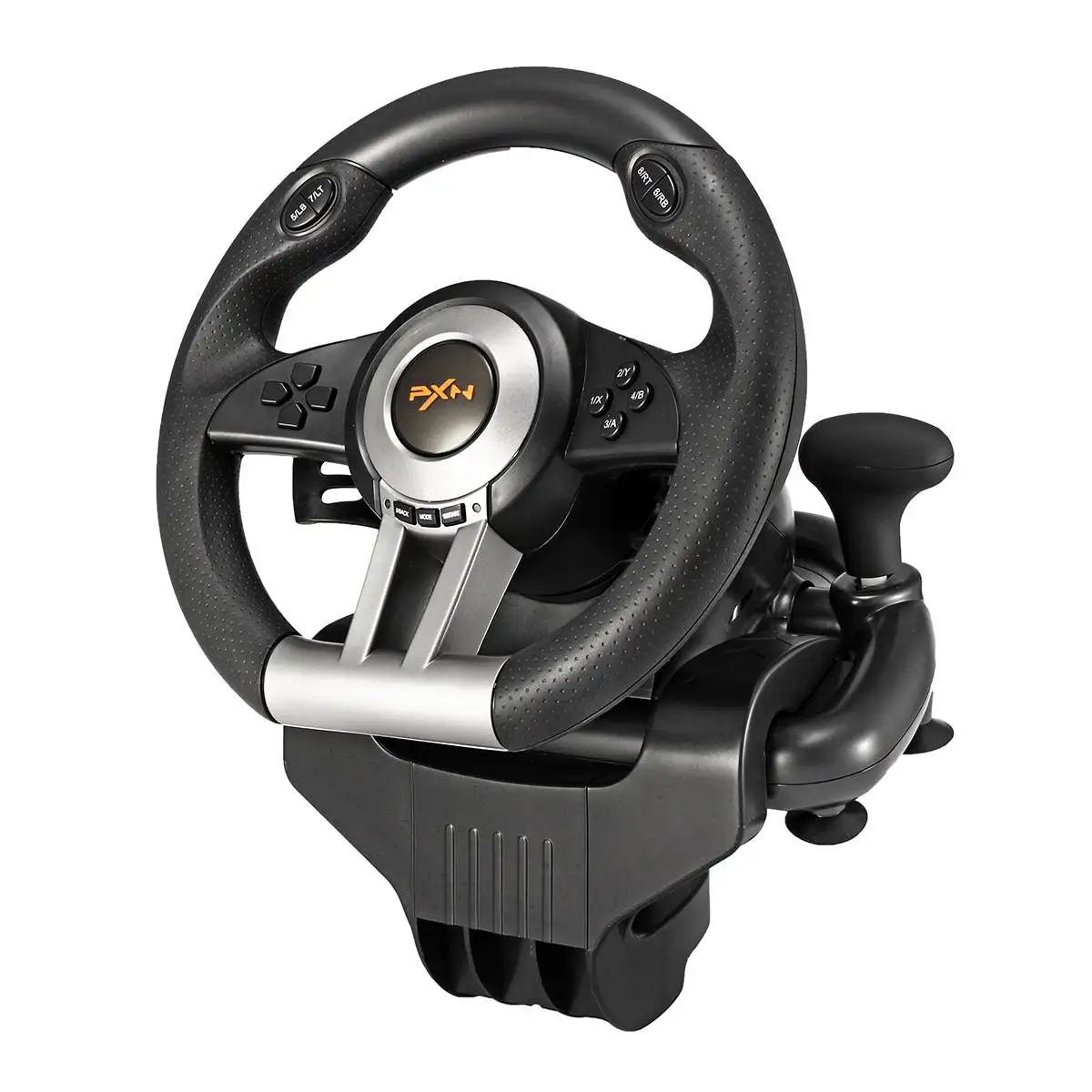 PXN V3II Racing Game Steering Wheel Brake Pedal For PC Computer Gamepads Games Accessories DIY Driving Simulation Black
PXN V3II Racing Game Steering Wheel Brake Pedal For PC Computer Gamepads Games Accessories DIY Driving Simulation Black