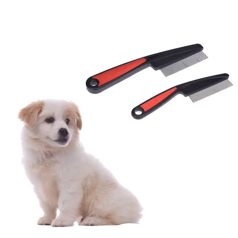 Pet Dog Comb Remove Fleas Lice Stainless Steel Comb Dog Cat Hair Grooming Tool For long-haired medium-sized Dogs And Cats
Pet Dog Comb Remove Fleas Lice Stainless Steel Comb Dog Cat Hair Grooming Tool For long-haired medium-sized Dogs And Cats