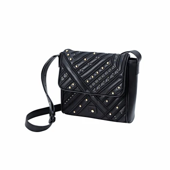 Women's faux leather bag with embossed patterns and golden studs - 019078 BAG WOMAN HANDBAGS ACCESSORY
Women's faux leather bag with embossed patterns and golden studs - 019078 BAG WOMAN HANDBAGS ACCESSORY